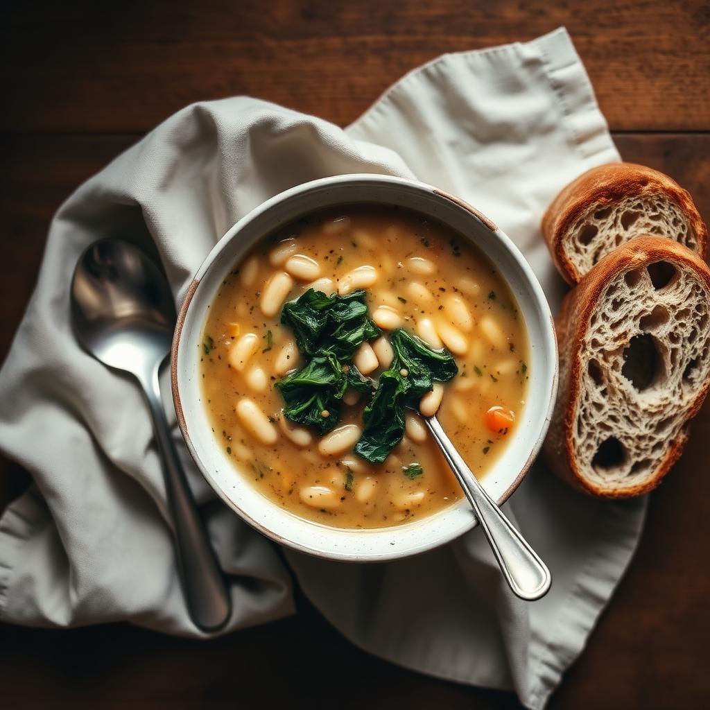 White Bean & Kale Soup