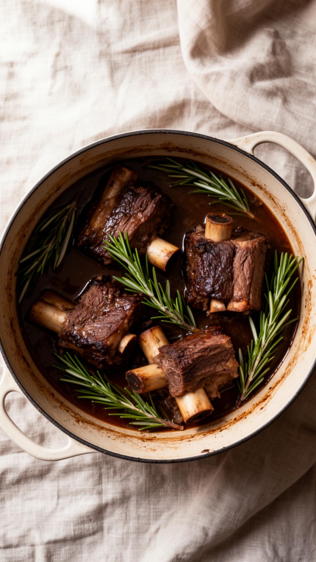 Braised short ribs